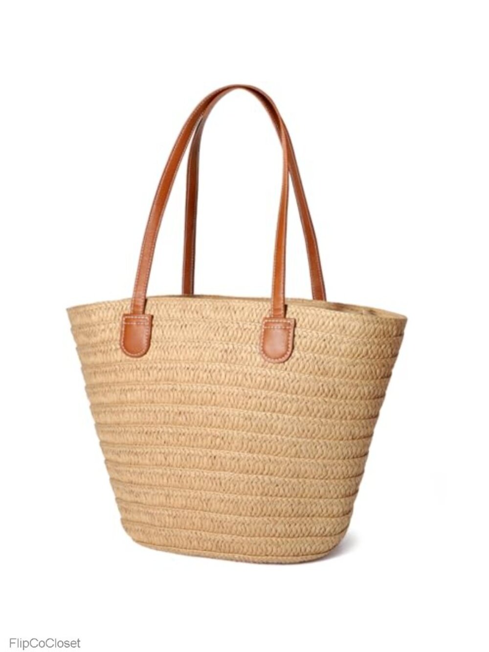 Straw Tote Bag for Women Summer Beach Vacation Purse Large Handmade